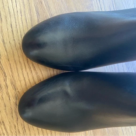 Womens black coach Seneca glaze leather  bootie size 10 - Picture 7 of 16